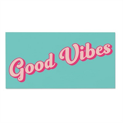 Personalization Mall Retro Summer Good Vibes 30x60 Beach Towel | Target