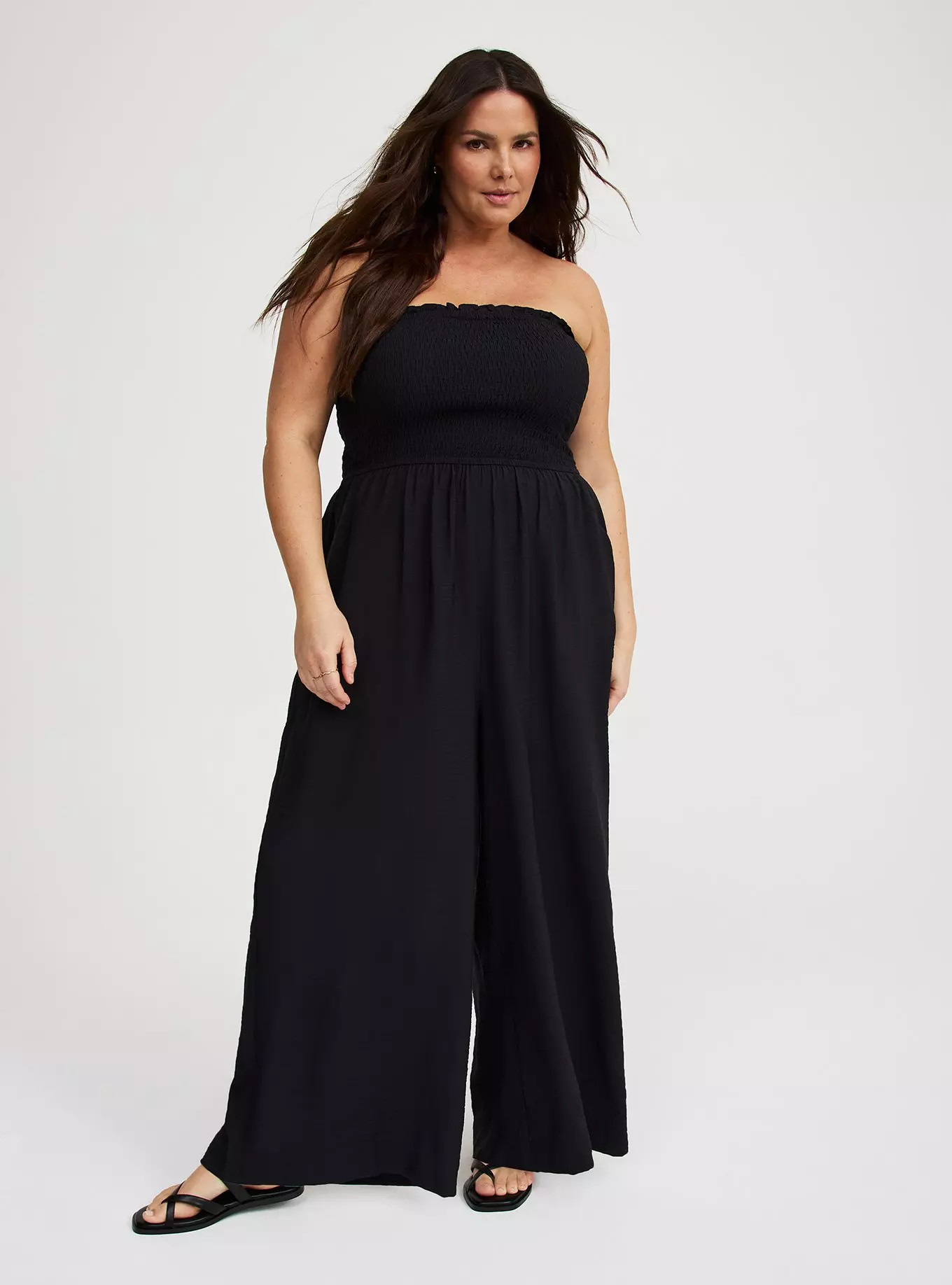 Smocked Tube Jumpsuit | Torrid (US & Canada)