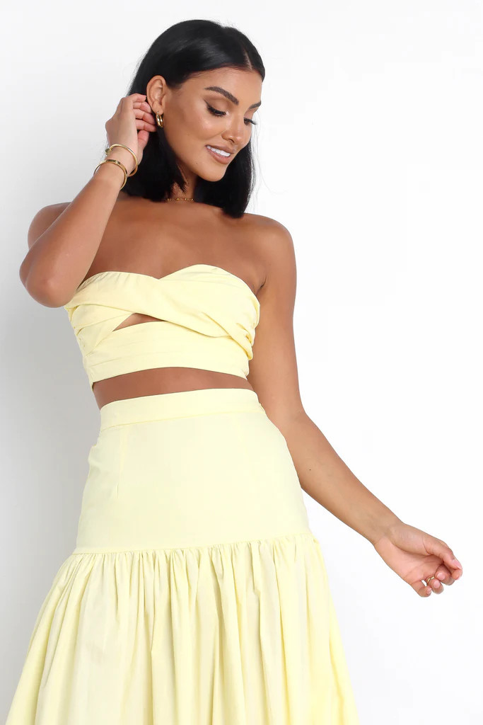 Ayla Top - Lemon Yellow | Petal & Pup (US)