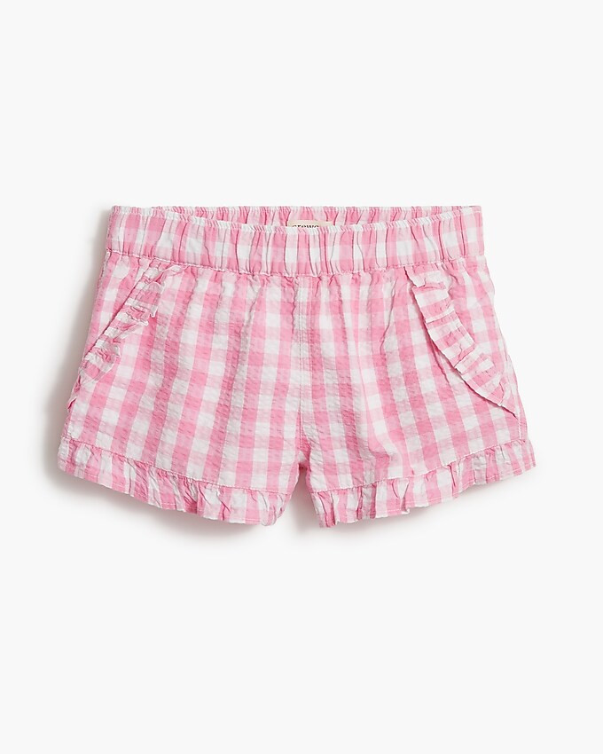 Girls' seersucker short | J.Crew Factory