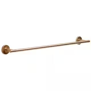 Trinsic 24 in. Towel Bar in Champagne Bronze | The Home Depot
