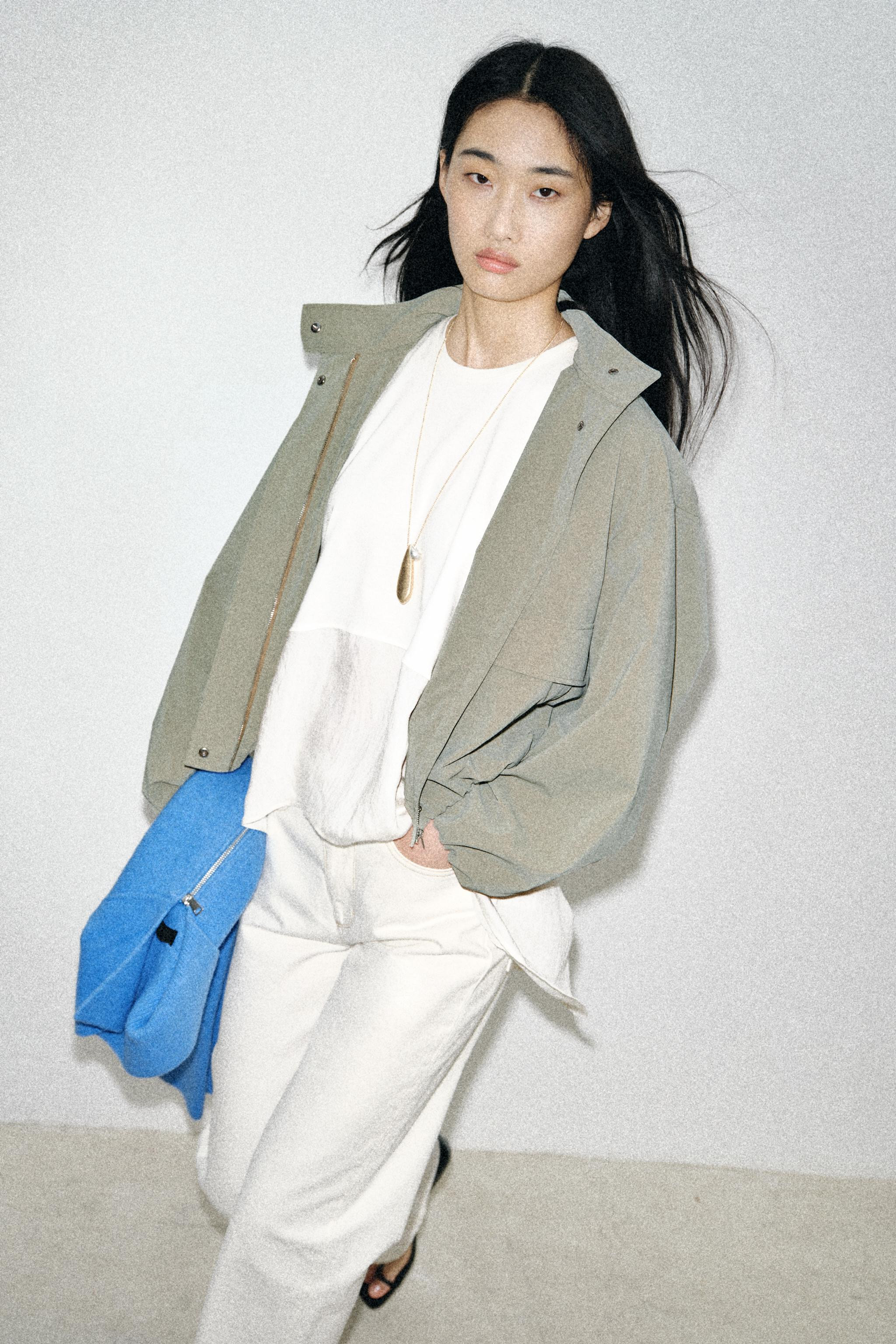 COATED HOODED JACKET | Zara UK