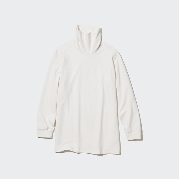 HEATTECH Extra Warm Cotton Turtleneck T-Shirt | UNIQLO (US)