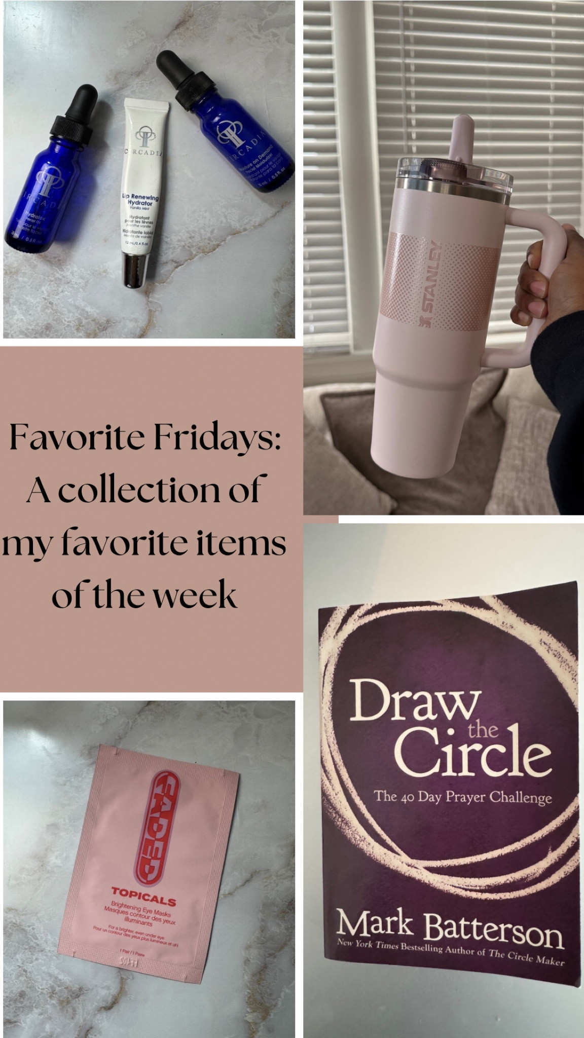 #FavoriteFridays A collection of my favorite items of the week! This week it’s a mix of lifestyle & skincare! 



#LTKFindsUnder50 #LTKGiftGuide