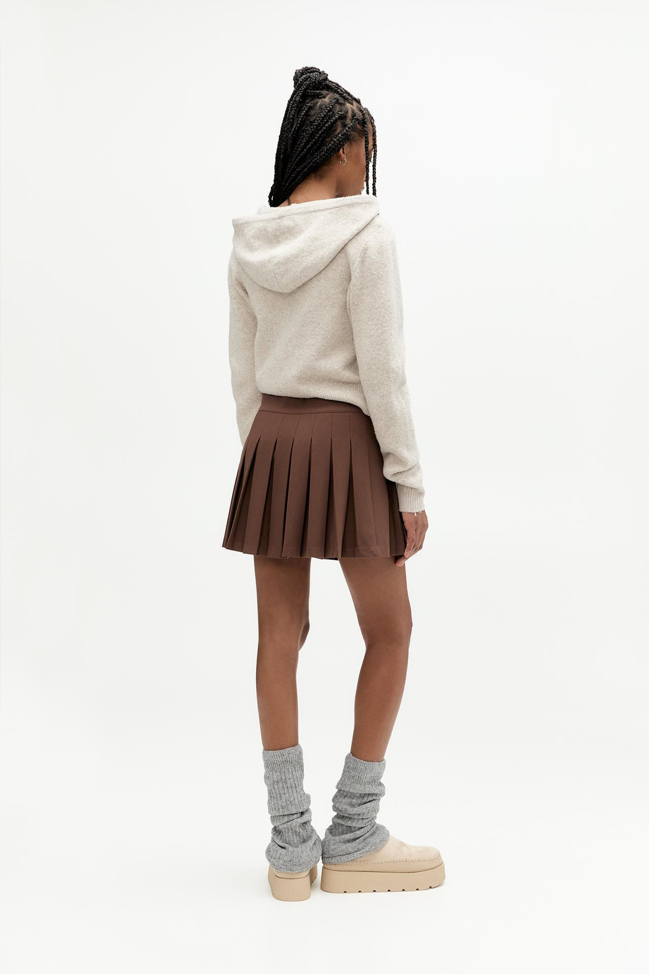 Minijupe plissée | PULL and BEAR FR