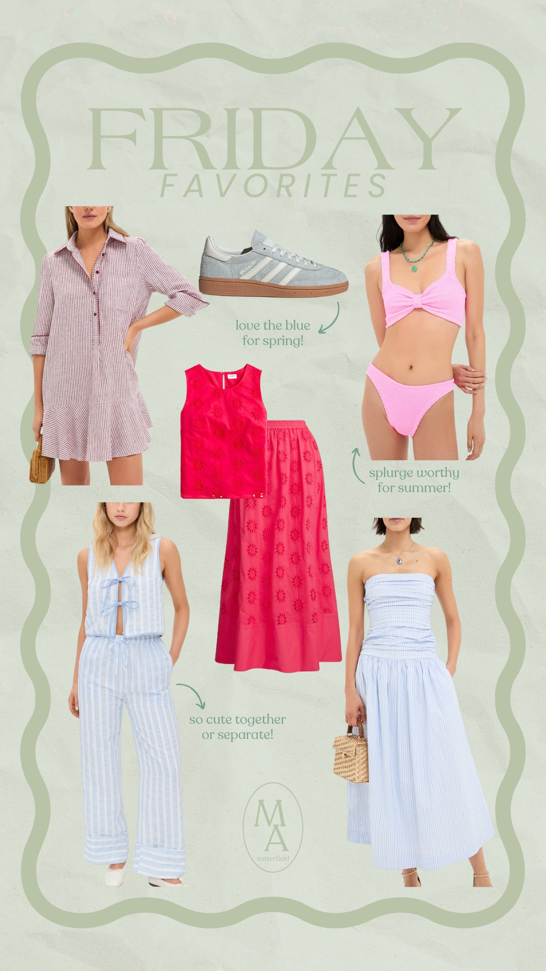Friday favorites I'm loving for spring and summer!  

 #LTKSeasonal #LTKStyleTip