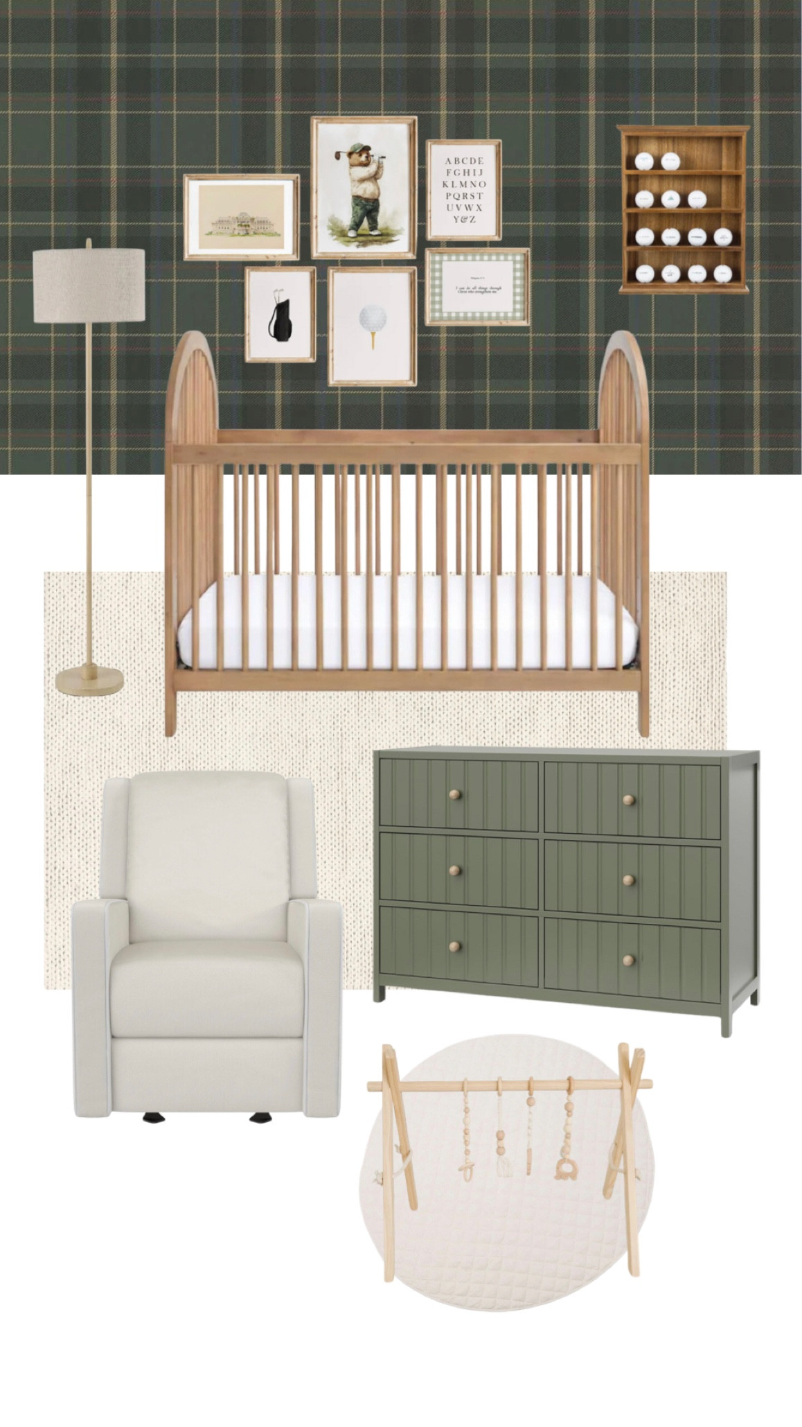 Golf themed nursery inspo! ⛳️

#LTKBump #LTKKids #LTKBaby