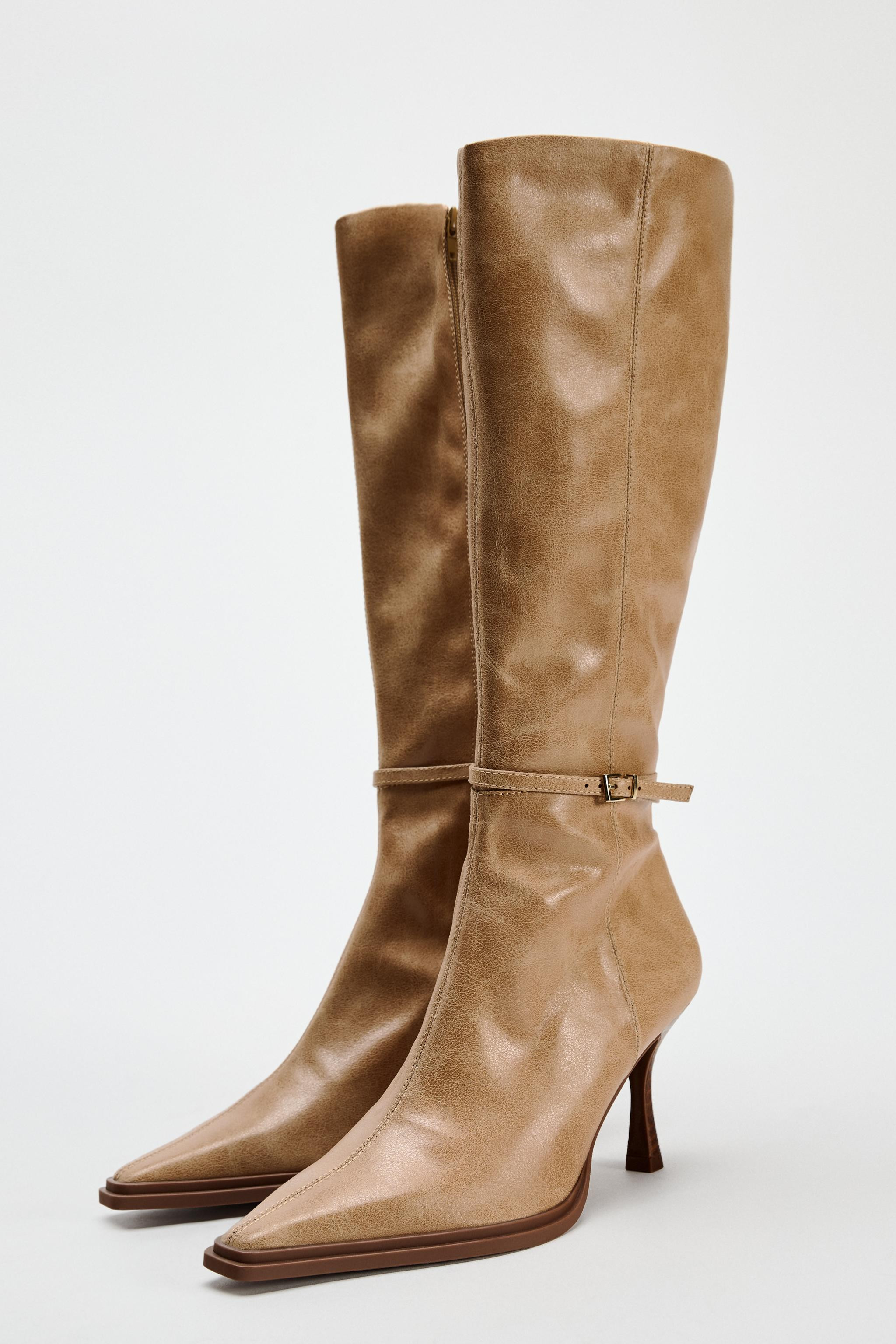 THIN HEELED BOOTS | Zara US