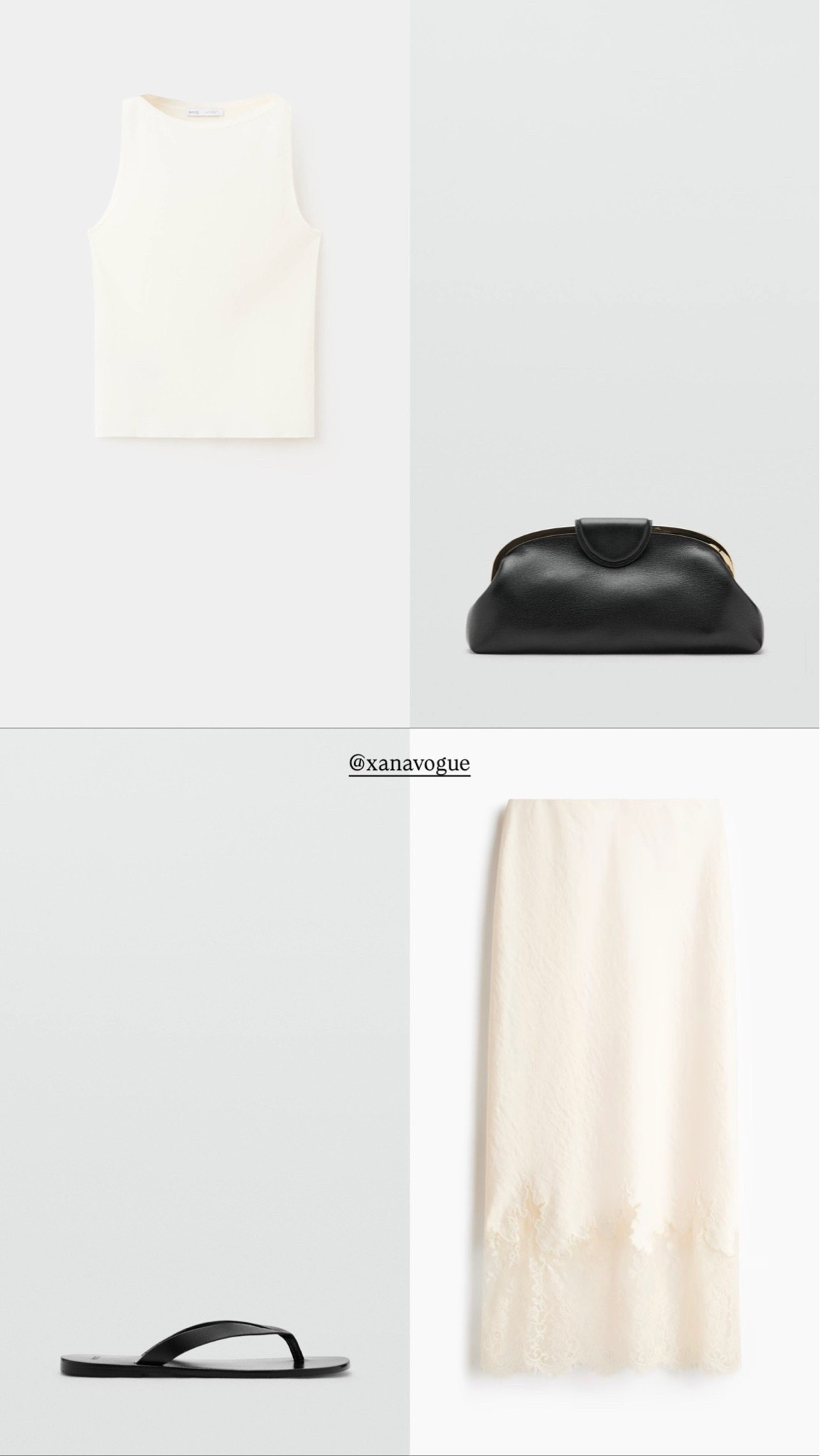 Soft Neutral Satin Skirt Outfit

A soft neutral look built around a satin midi skirt with lace trim. Styled with a simple sleeveless top, black leather thong sandals and a structured black clutch for a clean, minimal finish. Easy to wear now and just as beautiful styled into fall with knitwear, a blazer or boots.

🔎 satin midi skirt, lace trim skirt, neutral outfit, minimalist outfit, chic everyday style, transitional outfit, fall outfit, black leather sandals, capsule wardrobe, timeless fashion

#LTKuk

#LTKstyletip #LTKFashionMonth #LTKeurope