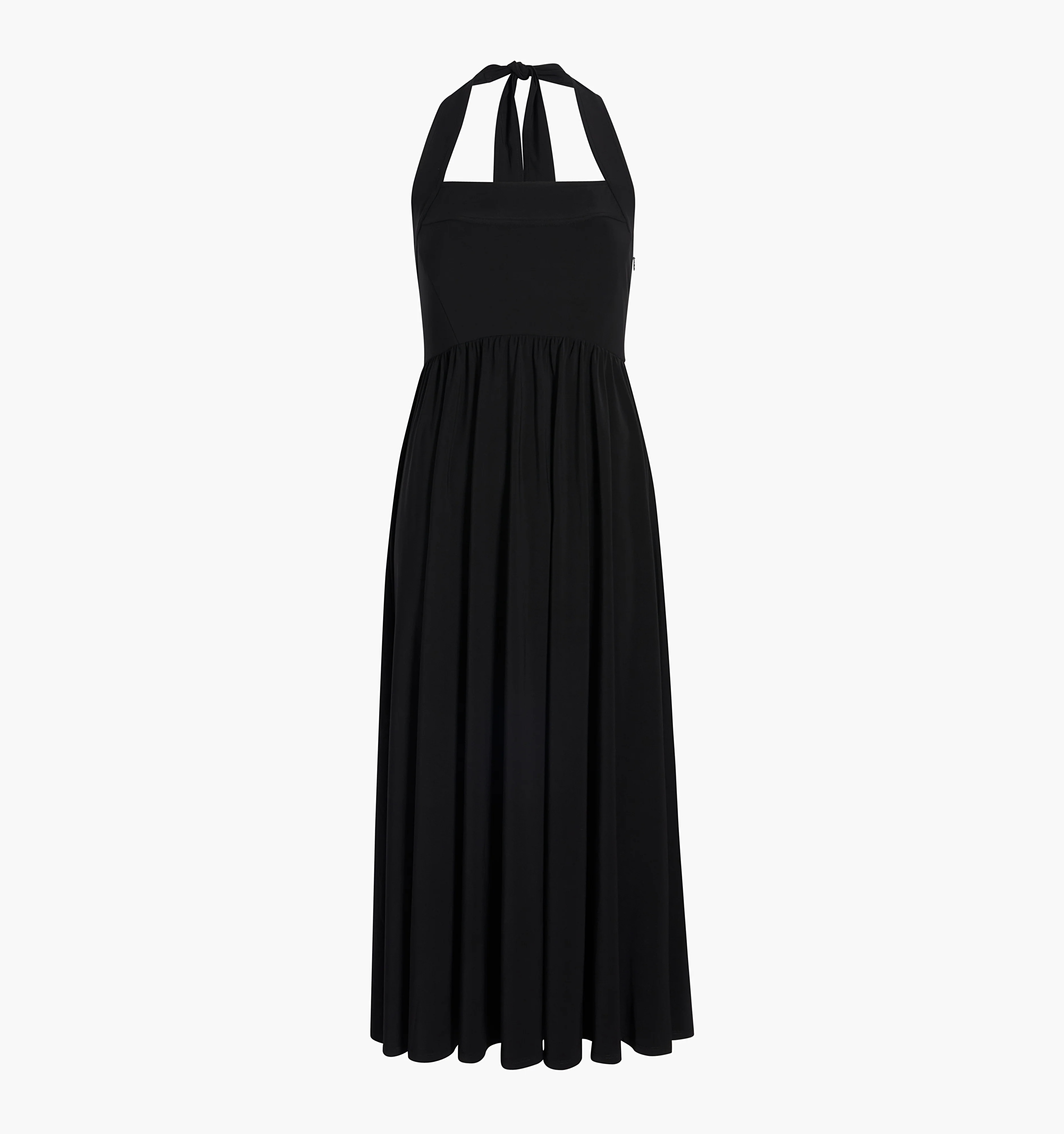 The Fleur Midi Dress | Black Jersey / XL | Hill House Home | Hill House Home US