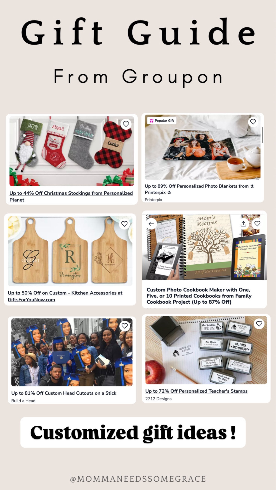 I’m so excited to be partnering with Groupon to bring you some great holiday shopping ideas! Cyber Monday in October! Shop early and score Cyber Monday offers now—before they’re gone!

@groupon #groupon #ad #GrabLifeByTheGroupon #GrouponPartner #GiftingWithGroupon

#LTKSeasonal #LTKGiftGuide #LTKFindsUnder100