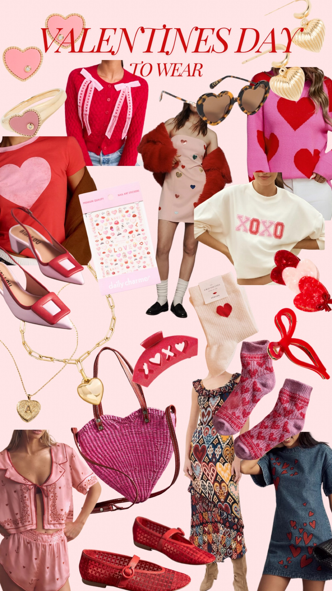 Valentine’s Day outfit ideas and accessories 

#LTKGiftGuide #LTKShoeCrush #LTKSeasonal