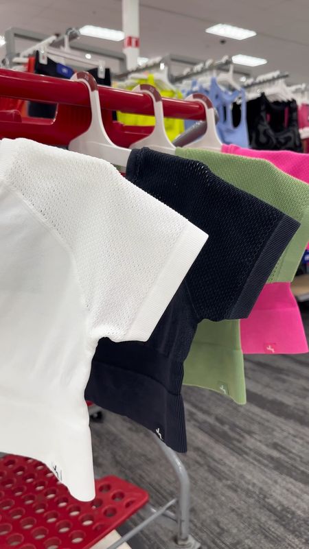 Crop activewear short sleeve tops at Target! 

#LTKfitness #LTKfindsunder50 #LTKstyletip