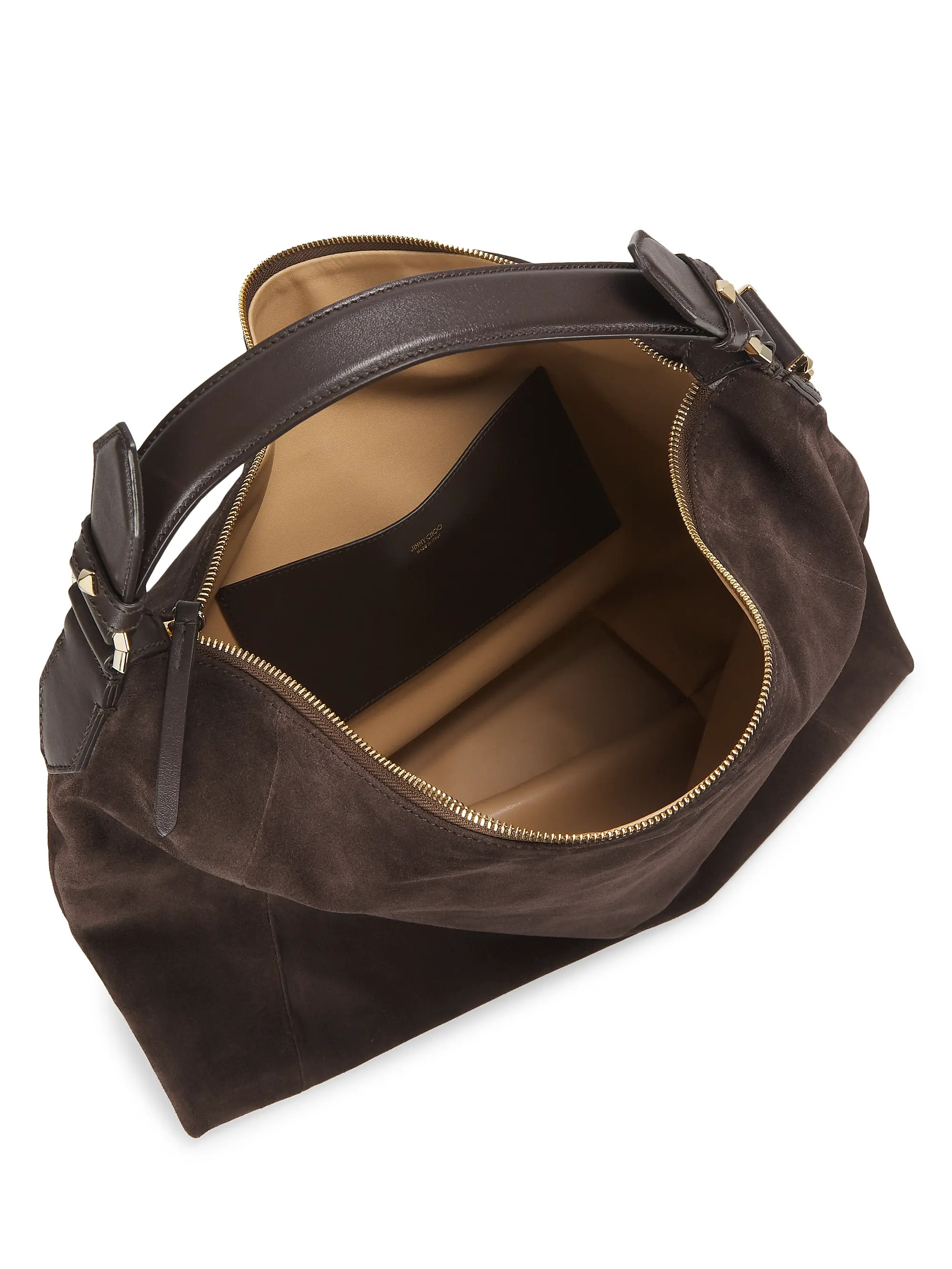 Jimmy Choo Ana Suede Hobo Bag | Saks Fifth Avenue | Saks Fifth Avenue