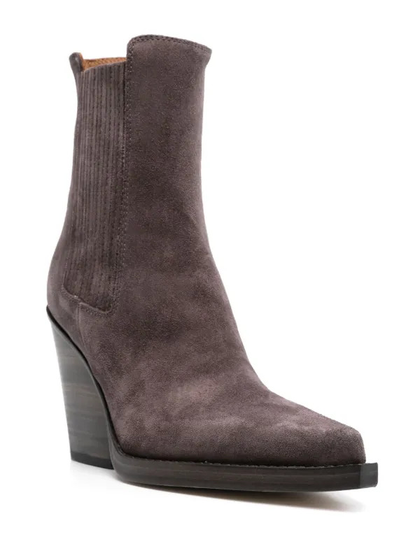Paris Texas Dallas 90mm Leather Boots - Farfetch | Farfetch Global