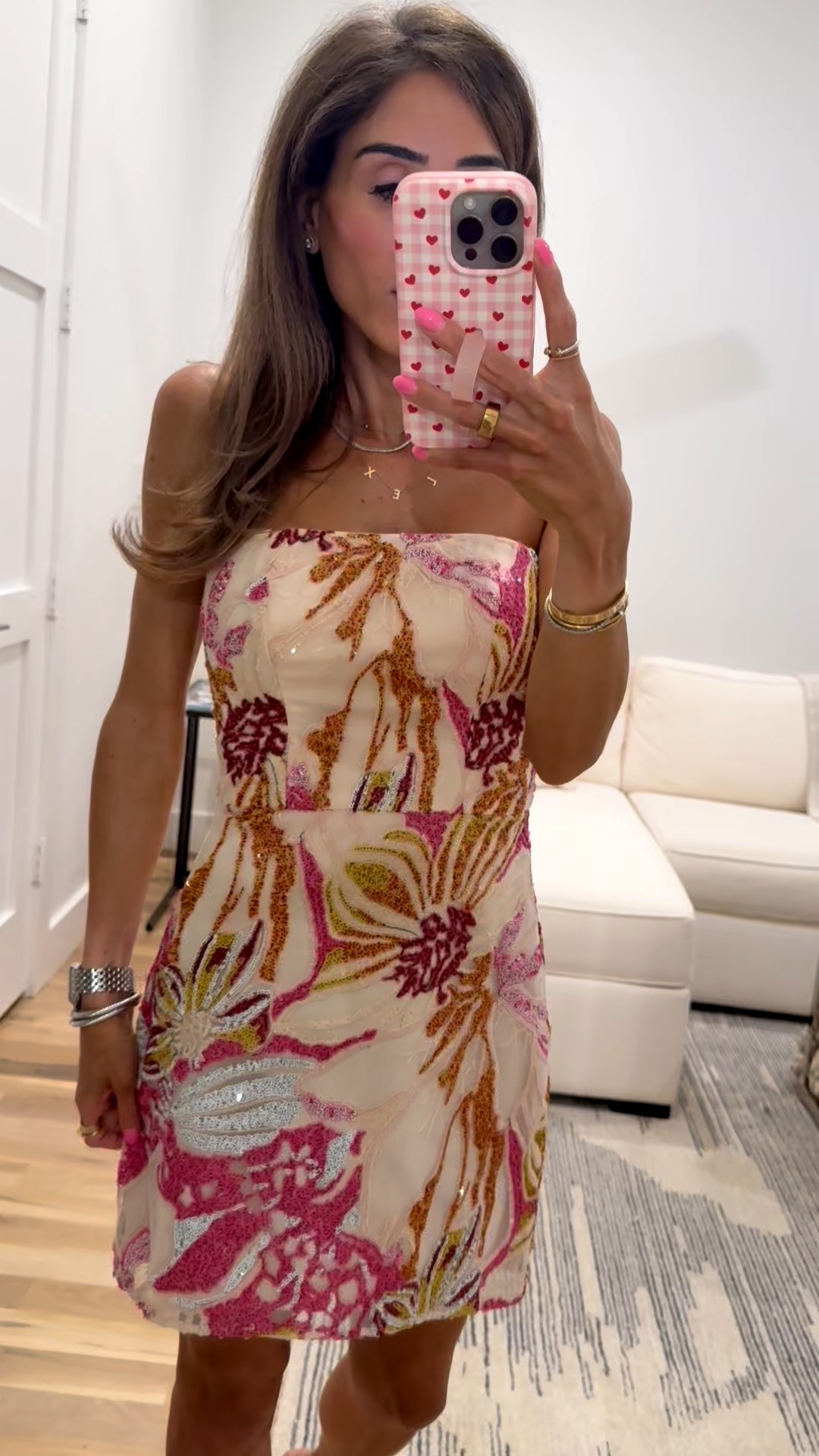 Cute wedding guest dress option. Love the sequin size xxs 

#LTKWedding #LTKPetite