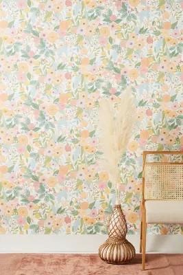 Rifle Paper Co. Garden Party Wallpaper | Anthropologie (US)