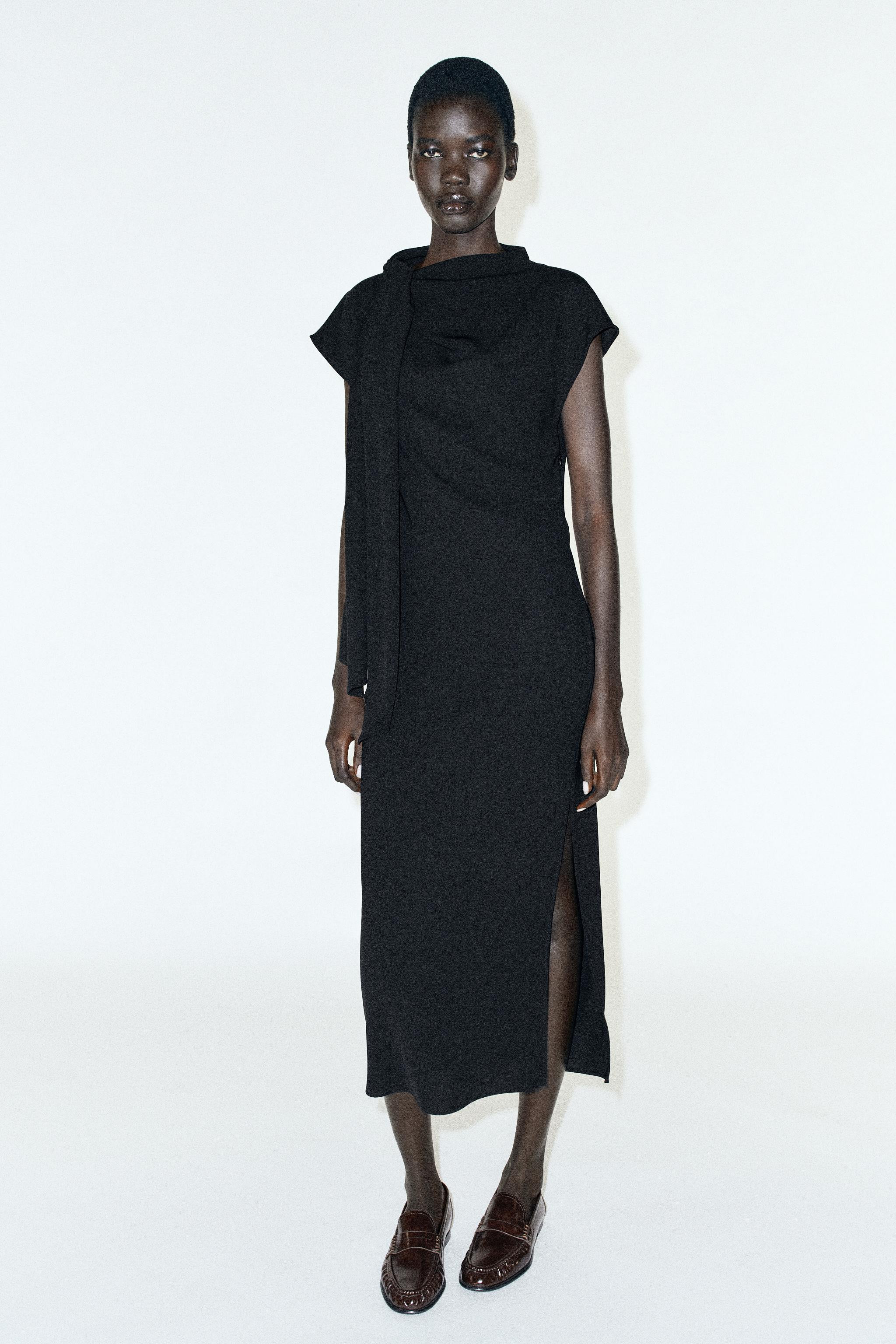 SCARF MIDI DRESS | Zara US