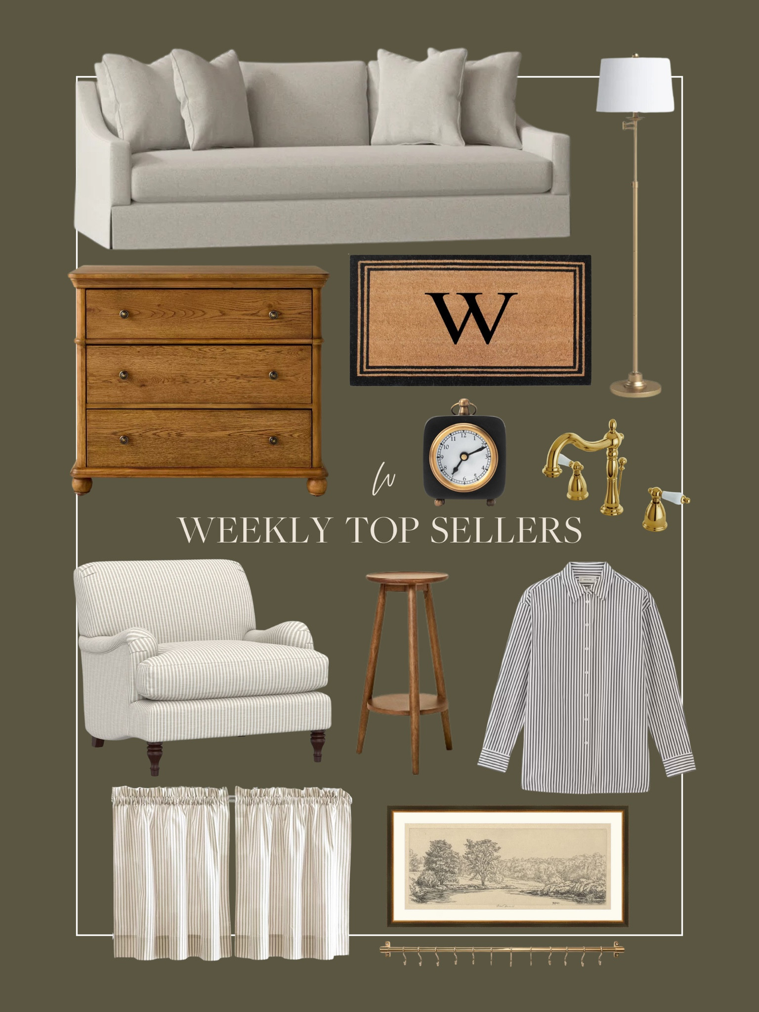 This week’s top sellers! You guys are loving our new linen slipcover sofa. I truly don’t know if I have loved a sofa as much as this one. Target and McGee & Co. new fall arrivals have also been a favorite, and of course some of my favorite Wayfair pieces! 

#LTKStyleTip #LTKHome