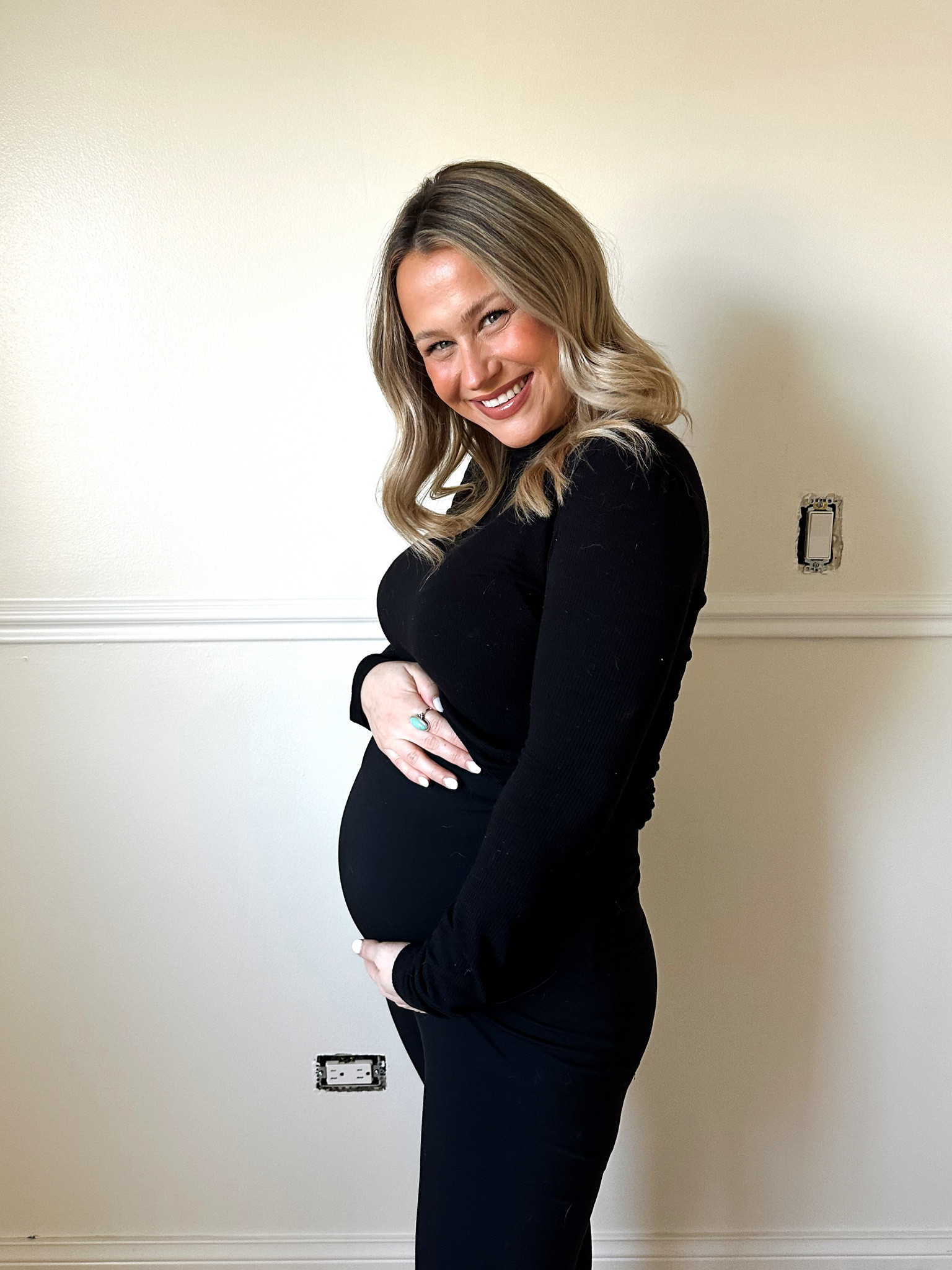 Two of my favorite maternity amazon finds, these leggings and this black turtleneck! 

#LTKfindsunder50 #LTKbump #LTKsalealert