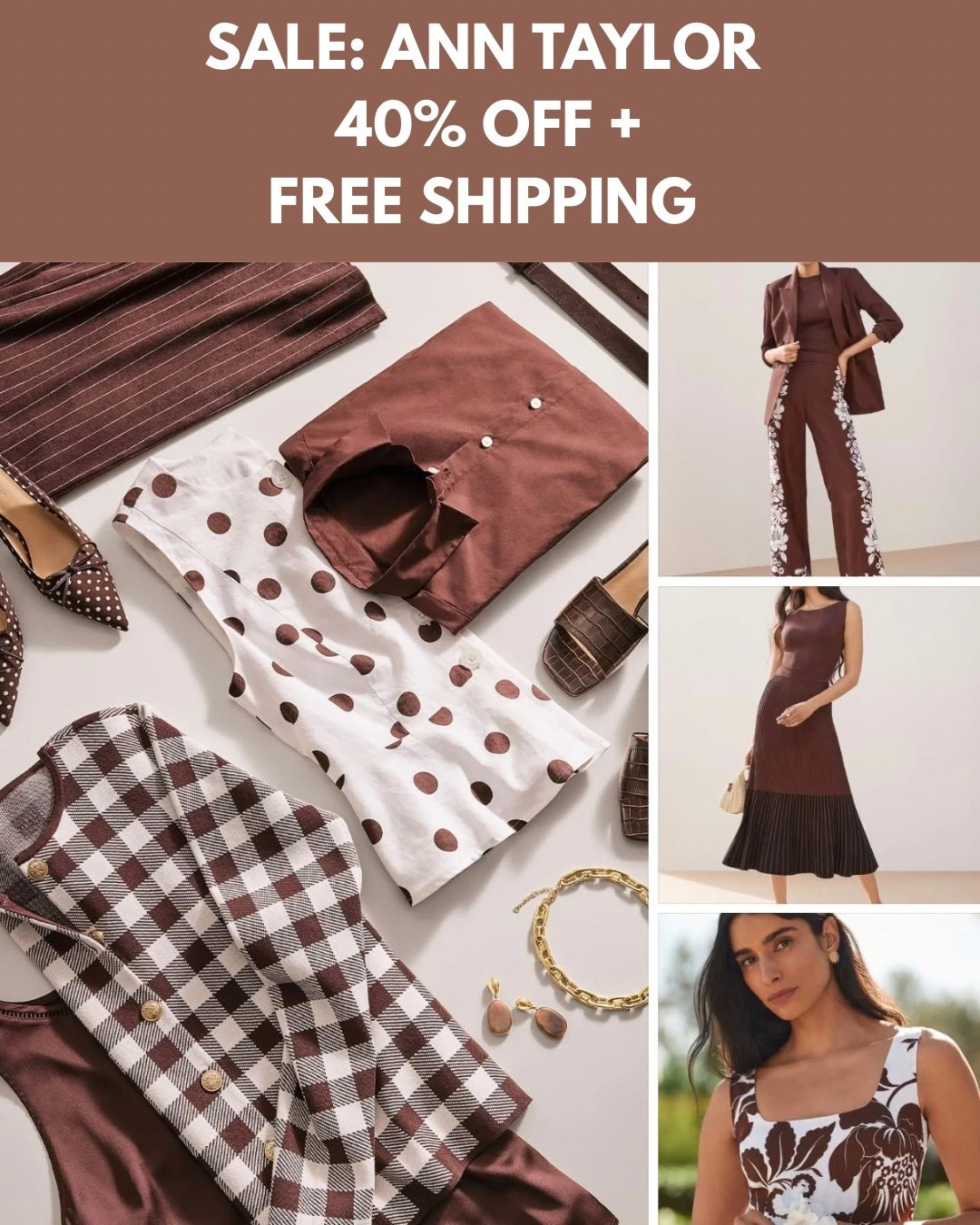 ‼️ SALE at Ann Taylor ‼️ 40% OFF your Favorites Site Wide 🌸🌼 FREE SHIPPING too!!!
Spruce up your new Spring Wardrobe—- Let me know if I can help...

Office Outfit - WorkWear - Dinner Party- Vacation -

Follow my LTK @fashionistanyc on the @shop.LTK app to view this post and get my exclusive app-only content!

#liketkit #LTKSaleAlert #LTKootd #LTKdayinmylife #LTKWorkwear #LTKgrwm #LTKPetite #LTKOver40
@shop.ltk
https://liketk.it/6c6sJ