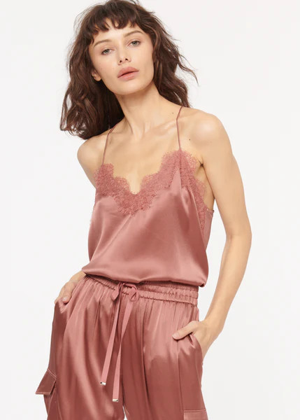Racer Charmeuse Cami Cordial | CAMI NYC