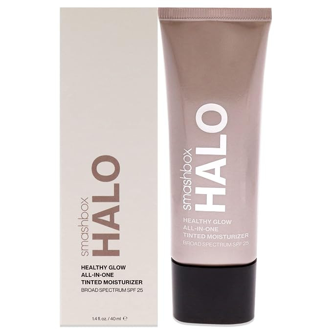 SmashBox Halo Healthy Glow All-In-One Tinted Moisturizer SPF 25 - Light Medium Women Foundation 1... | Amazon (US)