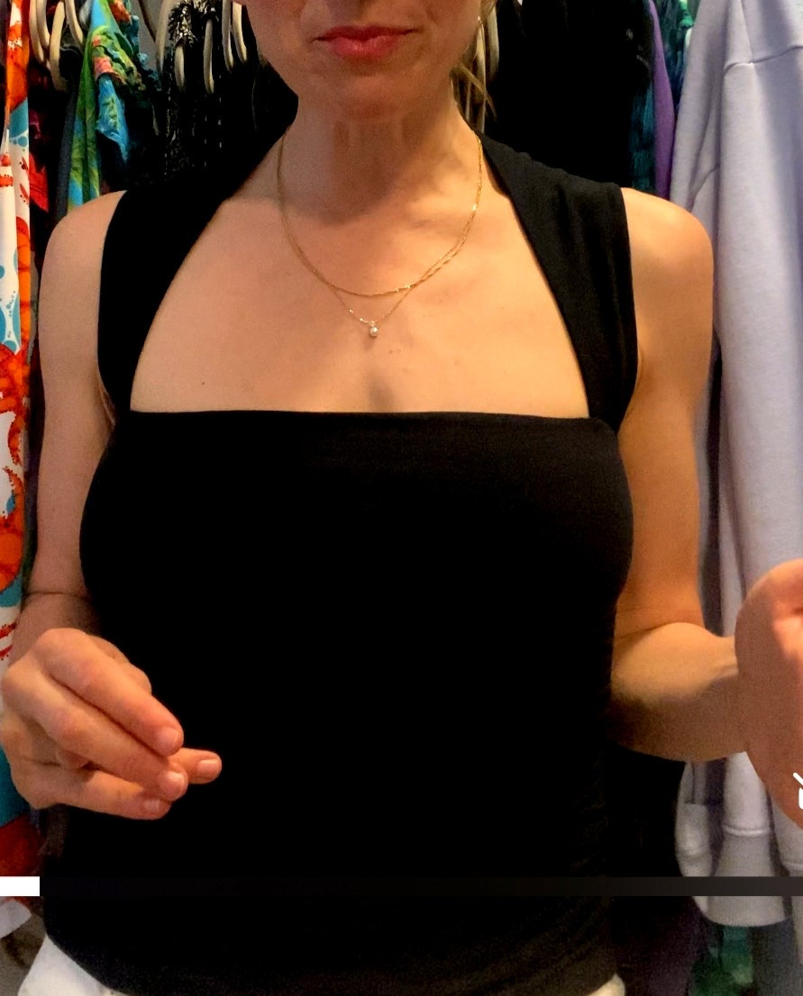 Love this going out top!

Abercrombie shirt, going out outfit, date night outfit, black tank top, square neck top, tank top, date night shirt 

#LTKU #LTKFindsUnder50 #LTKSaleAlert