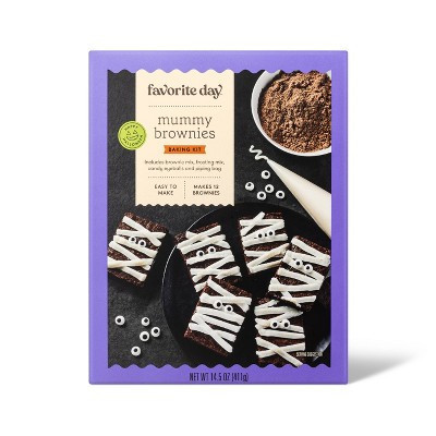 Mummy Brownies Baking Kit - 14.5oz - Halloween - Favorite Day™ | Target