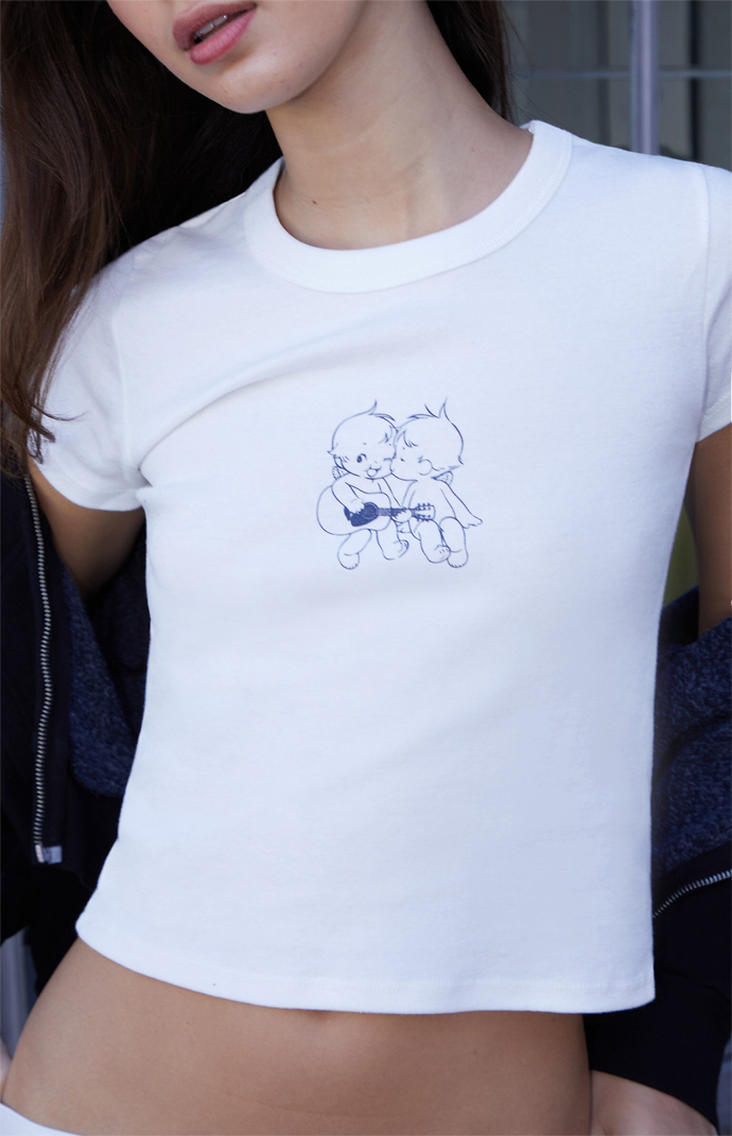 John Galt Ashlyn Guitar Angel T-Shirt | PacSun