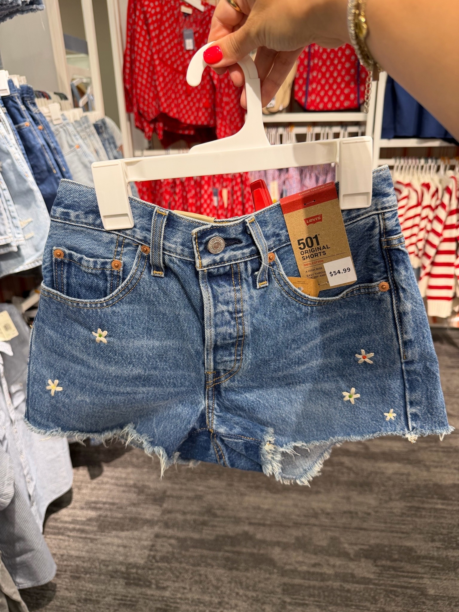 Levi denim shorts on sale!

#LTKSaleAlert