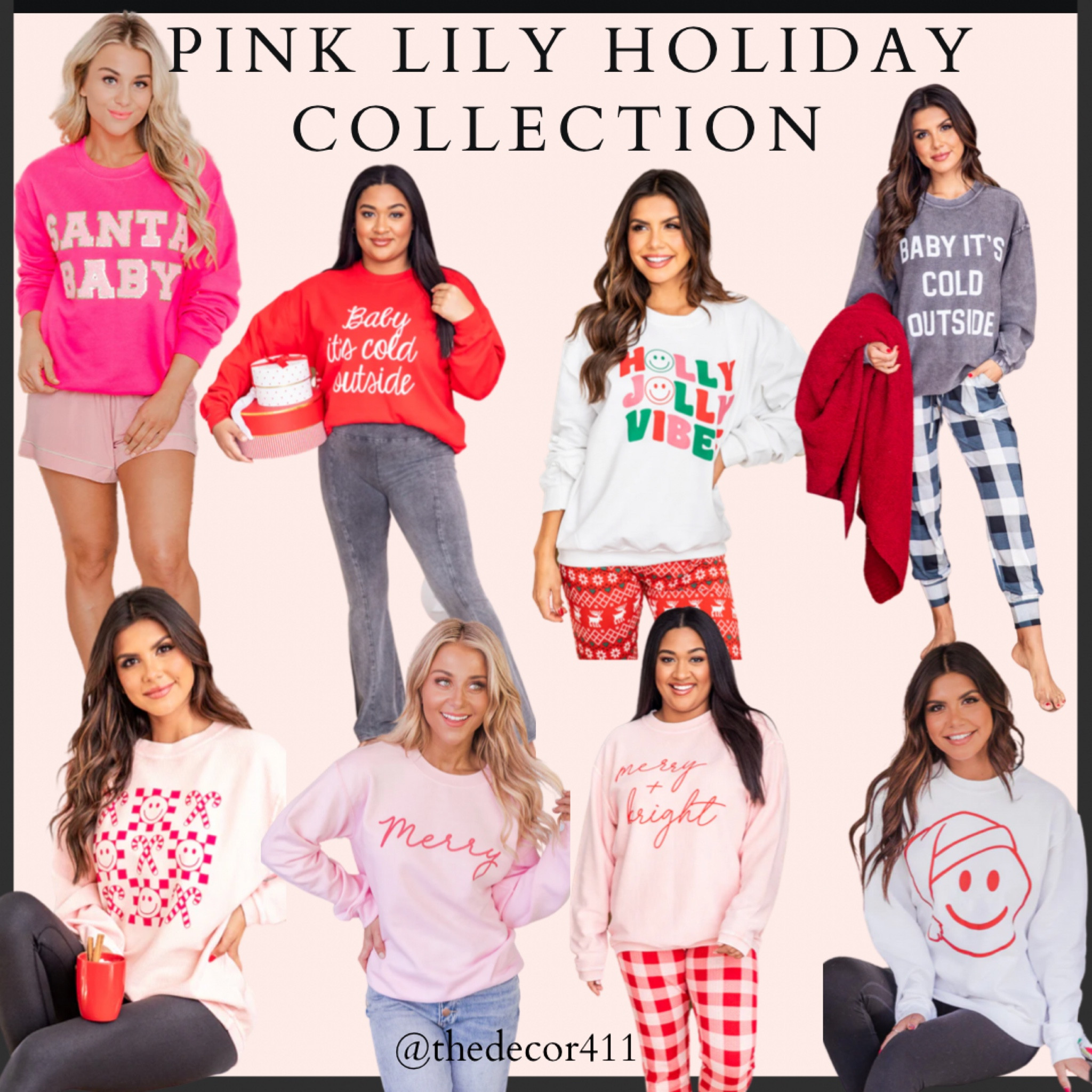 25% off site wide - pink lily
Holiday sweaters, holiday sweatshirts, Christmas sweaters, Christmas sweatshirt, pink lily holiday collection

#LTKsalealert #LTKHoliday #LTKSeasonal