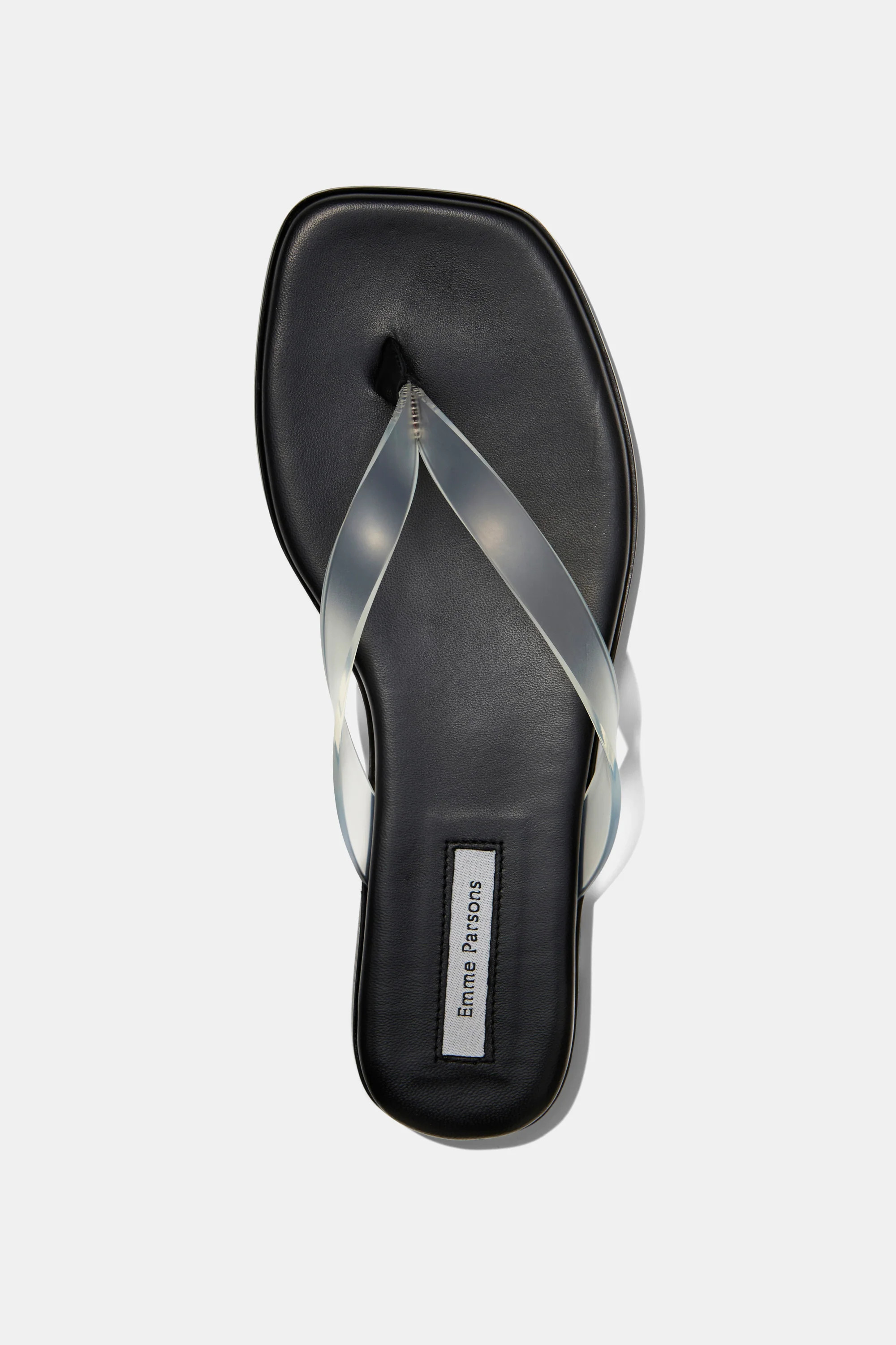Meta in Clear Recycled TPU | Emme Parsons