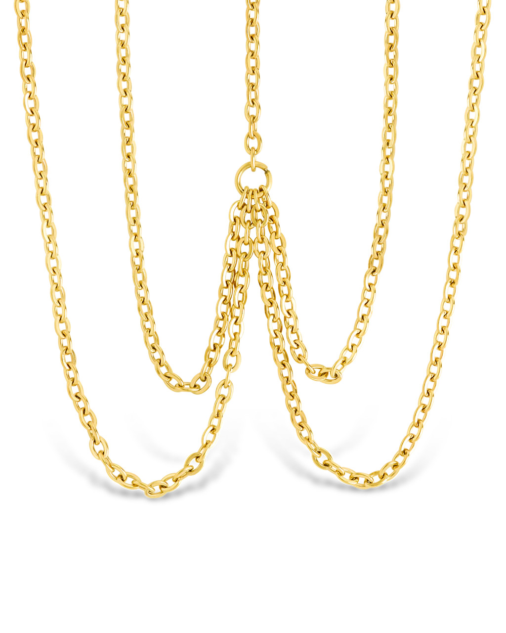 Sloan Layered Body Chain | Sterling Forever