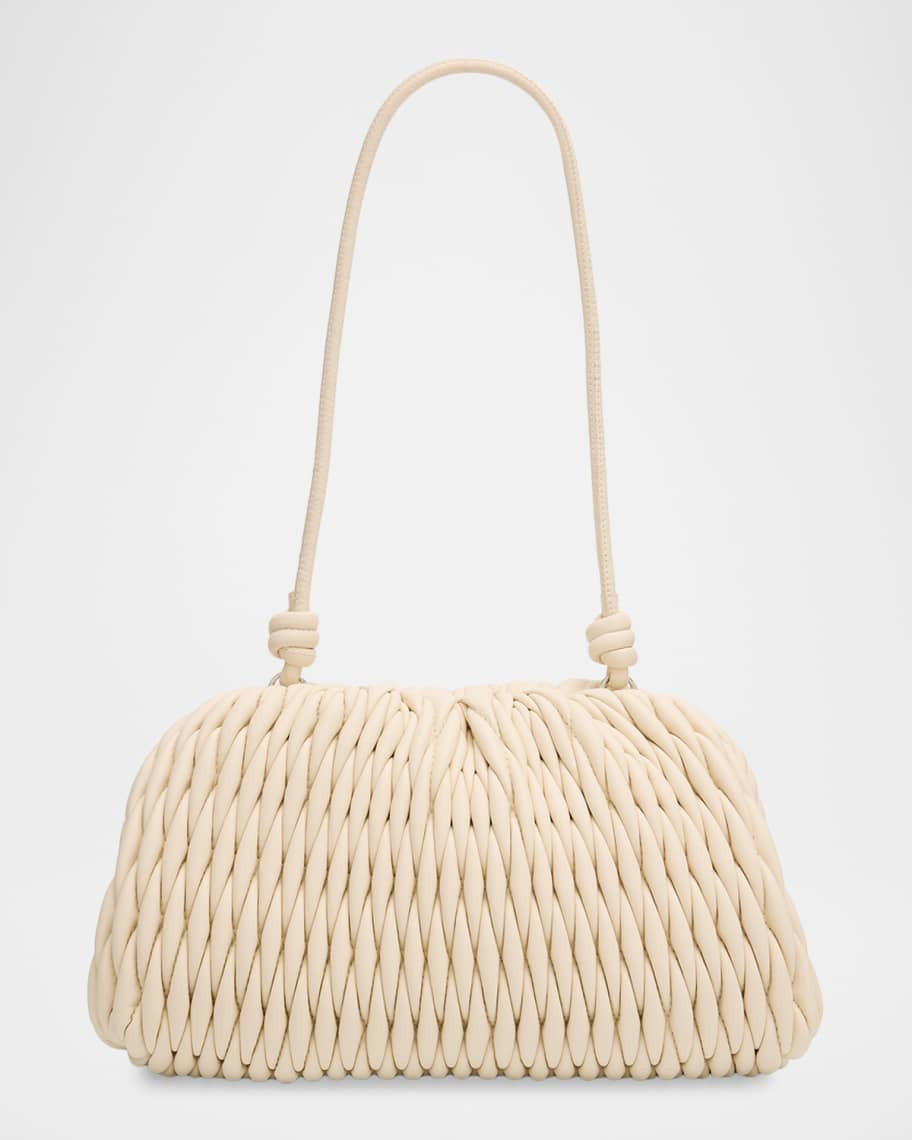 A.L.C. Elio Quilted Vegan Leather Clutch Bag | Neiman Marcus