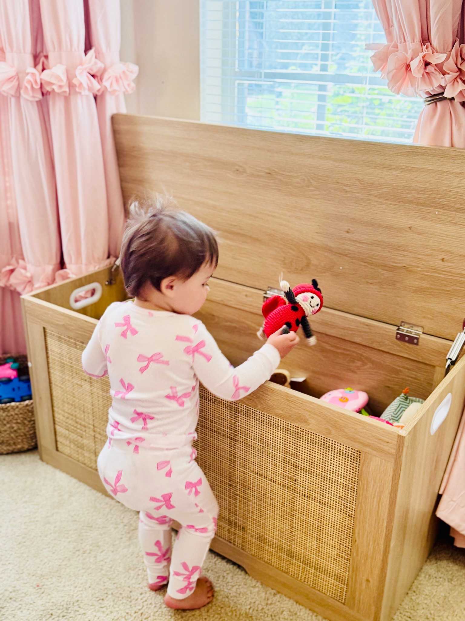 The cutest toy box! And it’s a steal!