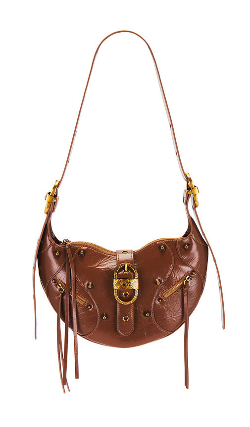 JW PEI Tessa Crushed Shoulder Bag in Brown. | Revolve Clothing (Global)