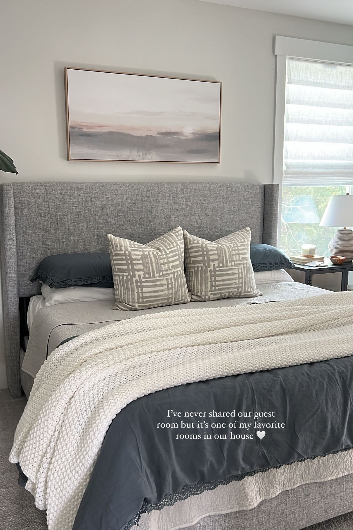 I can’t believe I’ve never shared our guest bedroom before! I love this space, because it feels so calm. I can’t link the throw pillows because they are a local find! Linking what I can 💙

#LTKfindsunder100 #LTKhome #LTKfindsunder50