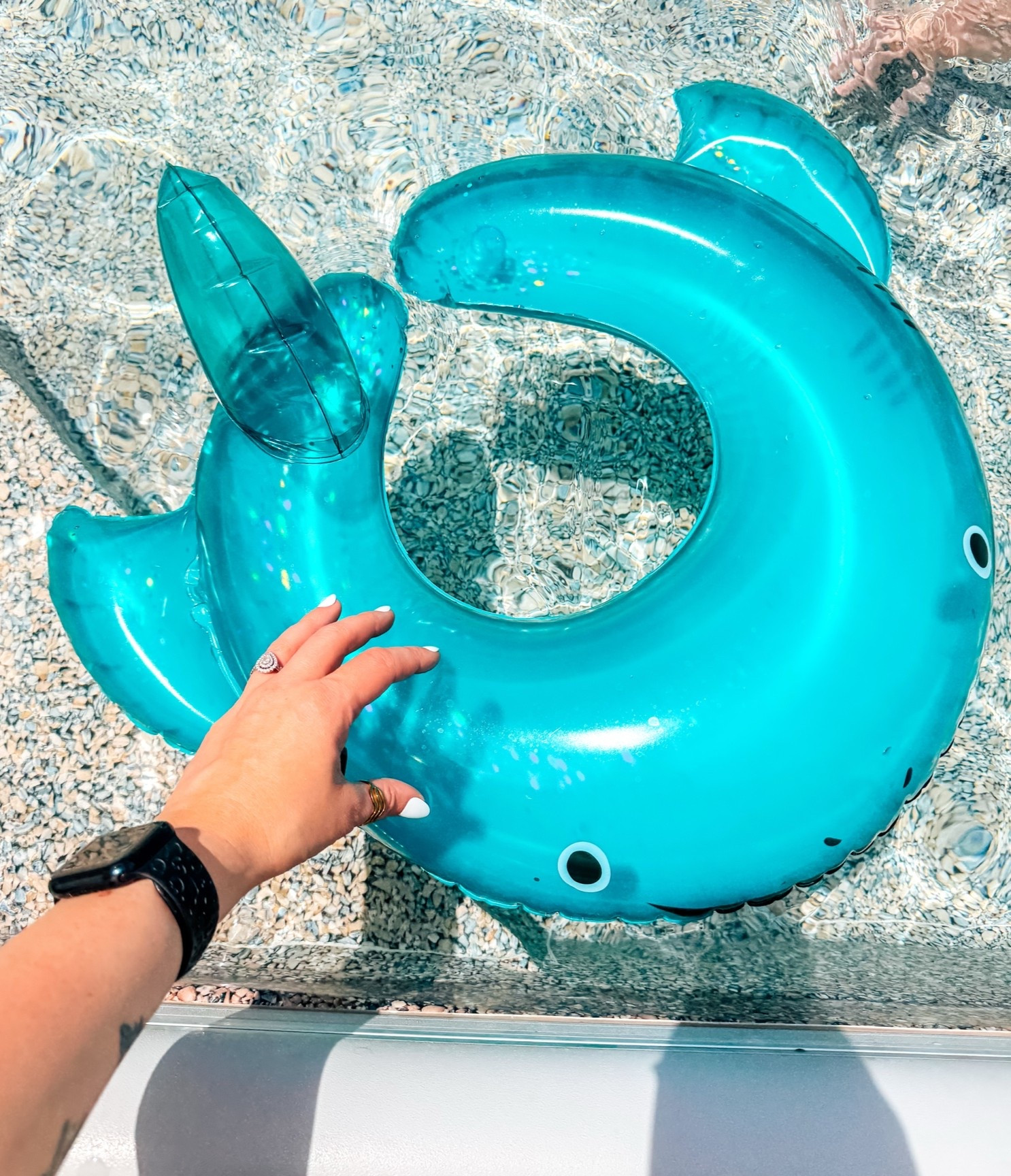 This blue/green shark float is super cute & the price makes it an instant “yes, please!” 🦈💦 #target #targetfinds #pooldays #kidsfloats #floaties #pool #summer #summertime #summerdays

#LTKKids #LTKSwim