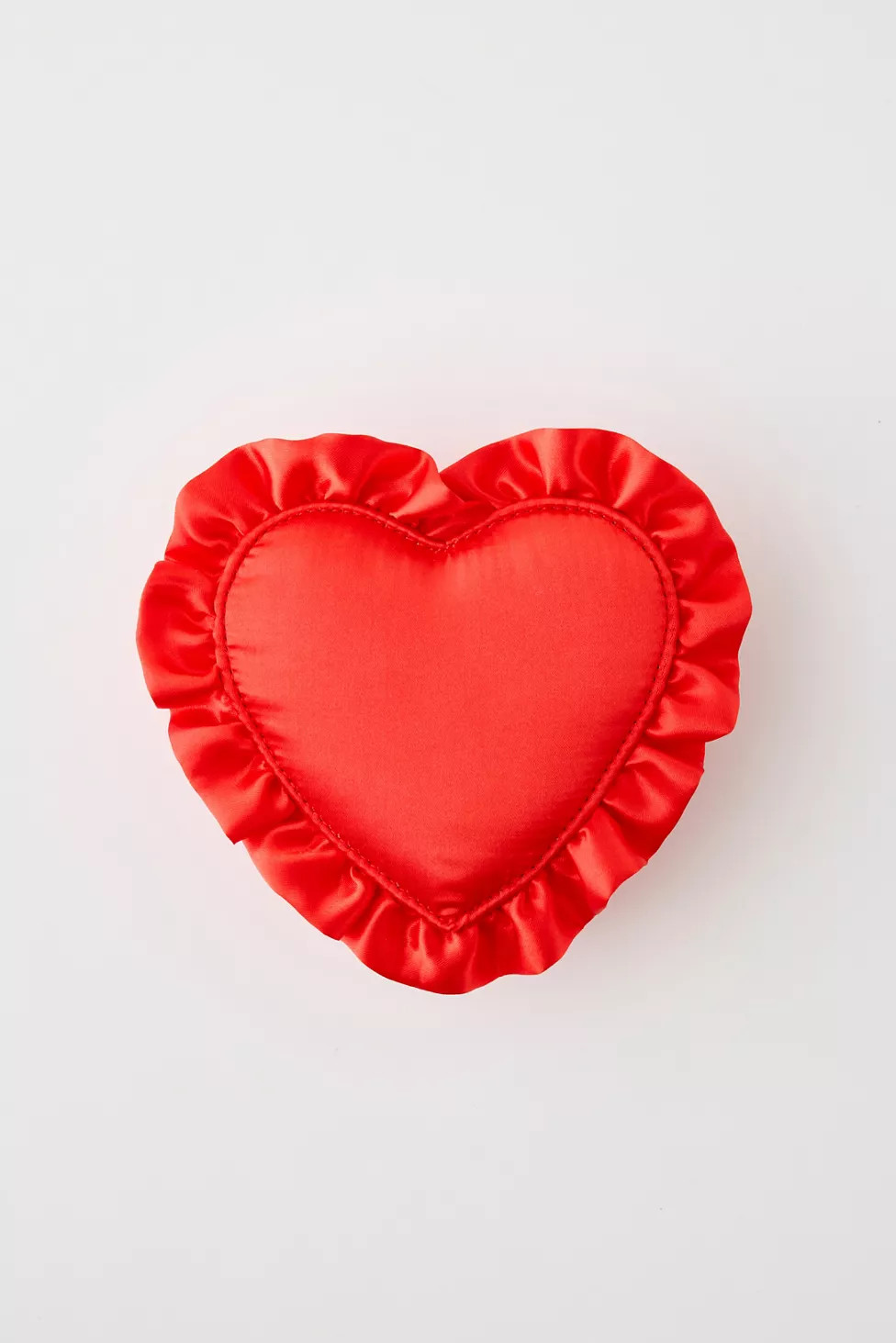 Ruffled Heart Shape Storage Case | Urban Outfitters (US and RoW)