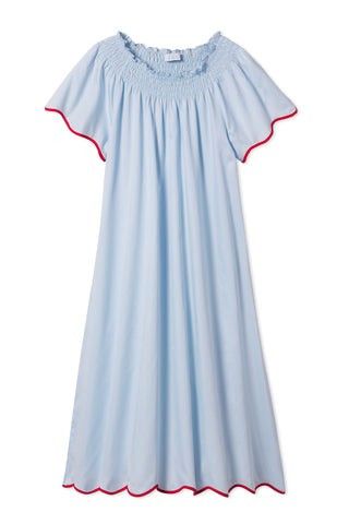 Patio Midi Dress in Americana | LAKE Pajamas