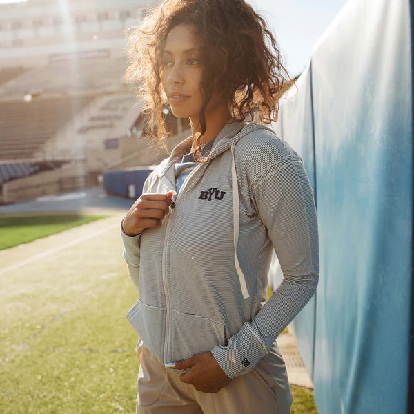 BYU Albion Zip-Up | Albion Fit