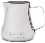 ESPRO Toroid Stainless Steel Pitcher - for Milk Frothing and Steaming, 12 Ounce | Amazon (US)