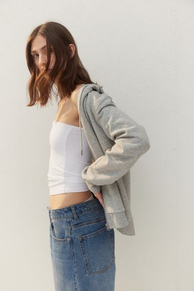 Microfiber Tube Top - White - Ladies | H&M US | H&M (US + CA)