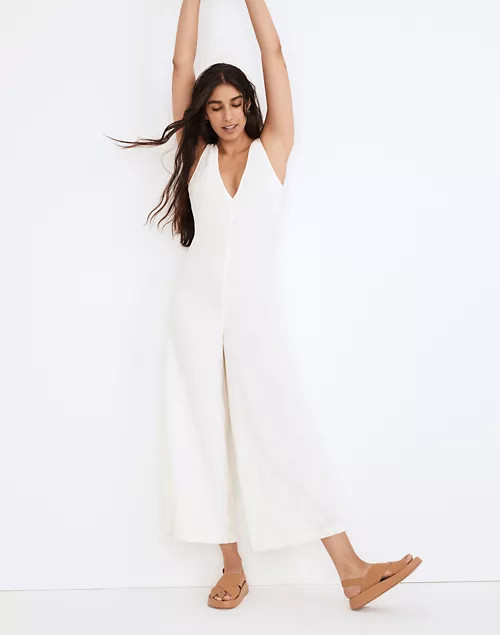 Lightestspun Tie-Back Cover-Up Jumpsuit | Madewell