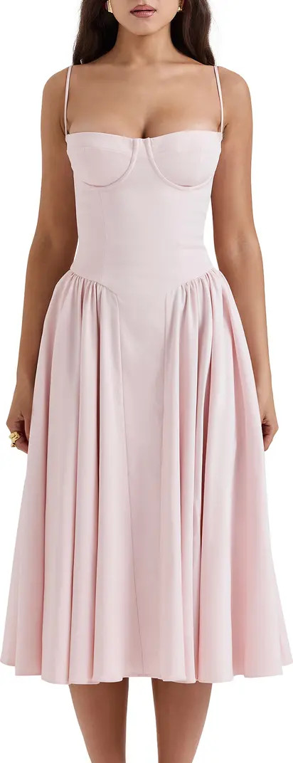 Samaria Corset Fit & Flare Dress | Nordstrom