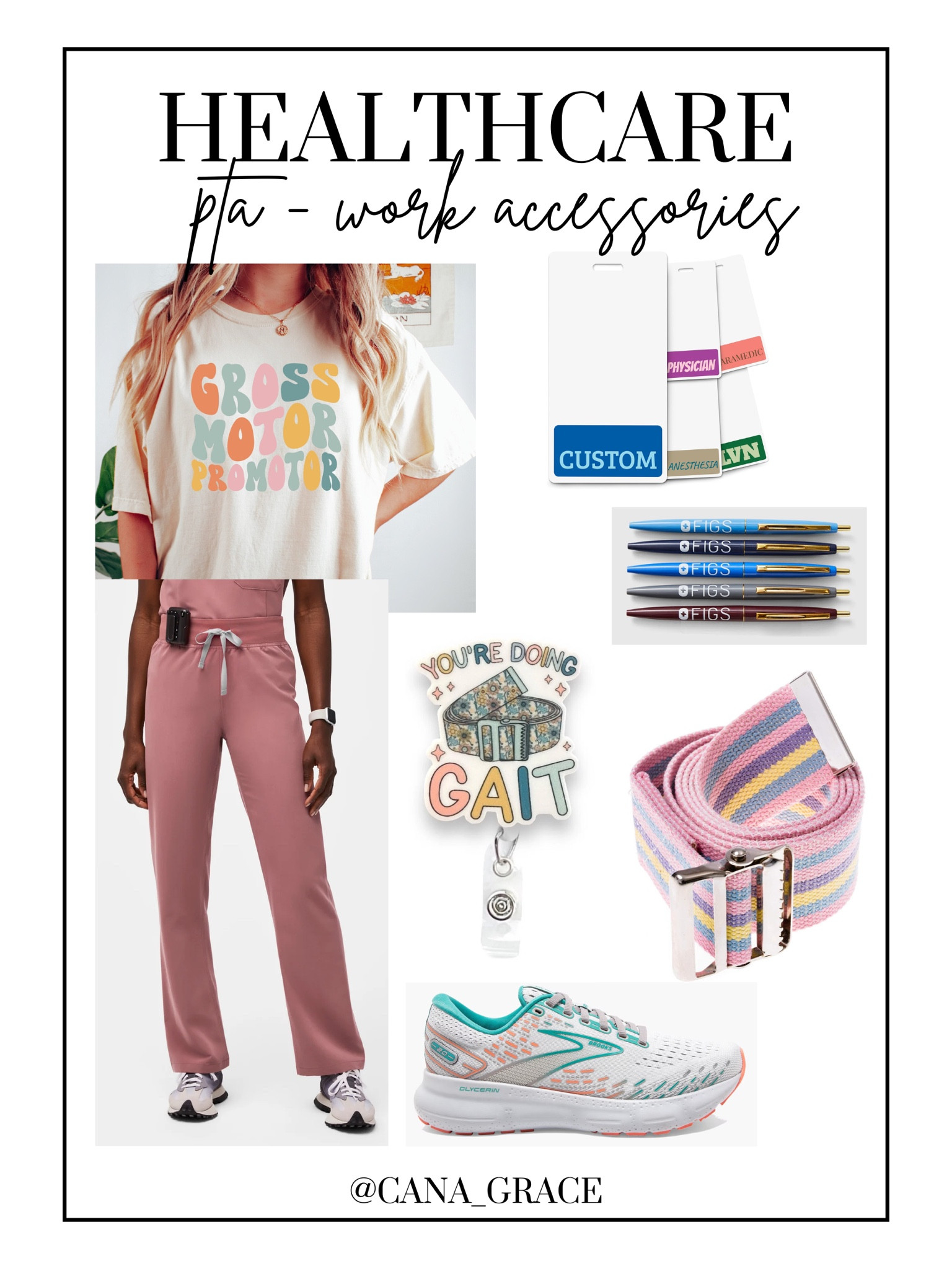 As a PTA, I've gathered some cute work accessories including my favorite style Figs scrub pants and my favorite work shoes!🩺🚶‍♀️

#LTKShoeCrush #LTKWorkwear