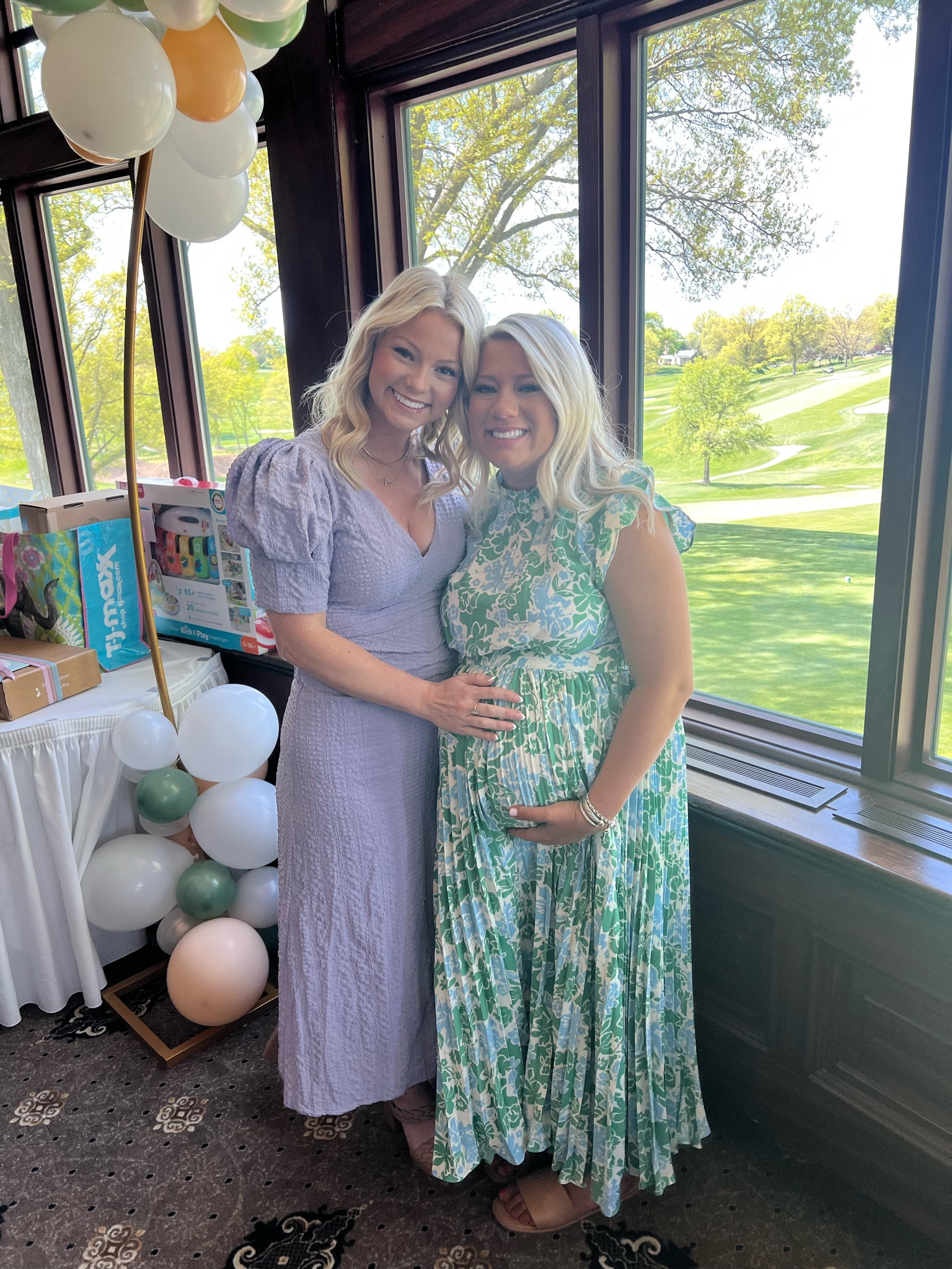 Spring dress for baby shower or golf course wedding! 

#LTKstyletip #LTKshoecrush #LTKwedding