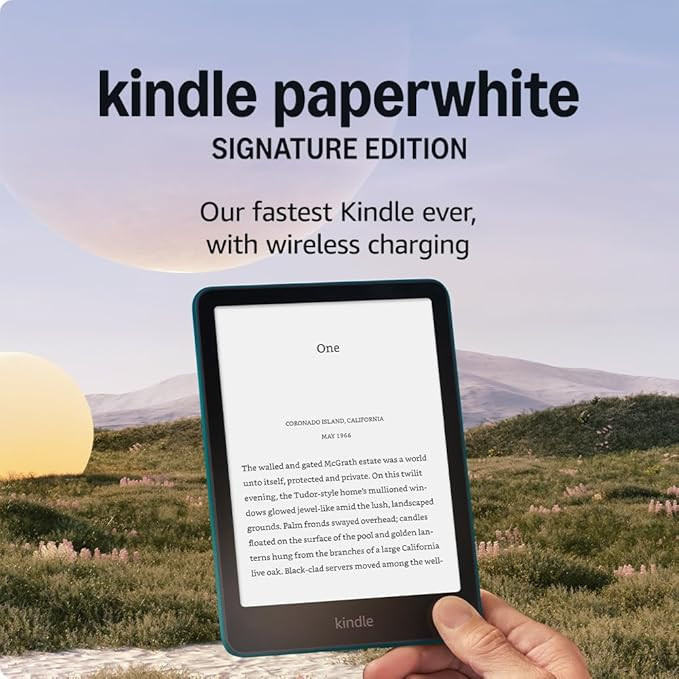 Amazon Kindle Paperwhite Signature Edition (newest gen) – Our fastest Kindle with an auto-adjus... | Amazon (UK)