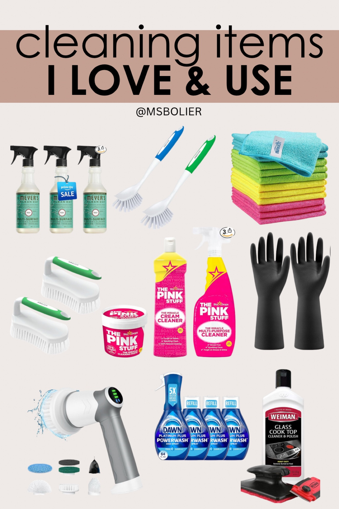 cleaning items I lose & use on prime day deals!!

| cleaning supplies | cleaning tools | amazon finds 

#LTKHome #LTKFindsUnder50 #LTKFindsUnder100